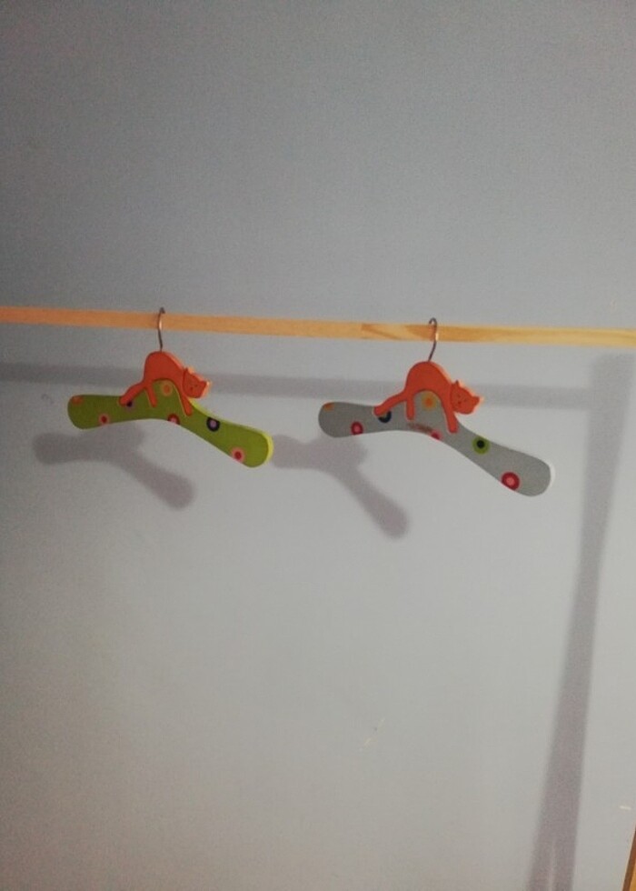 2 adet çocuk kıyafet askısı - Görsel 5