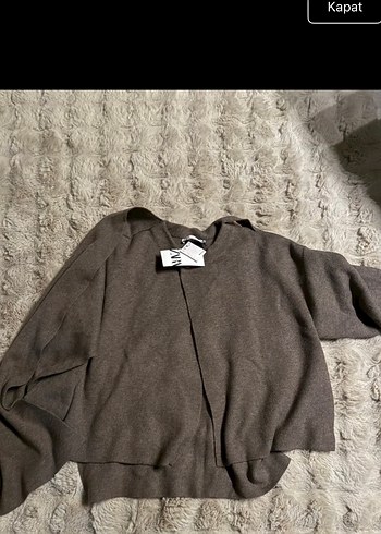 Zara Kahverengi Panço - Görsel 3