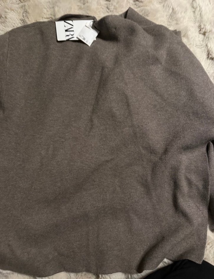 Zara Kahverengi Panço - Görsel 4