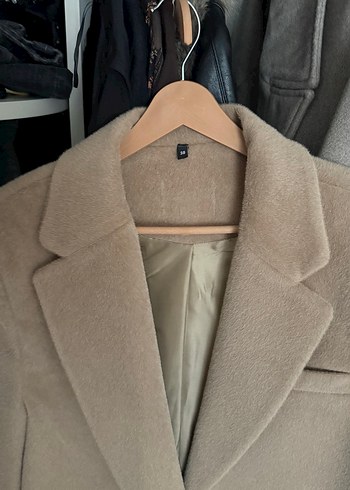 Trendyolmilla Bej Kemerli Blazer Ceket - Görsel 5