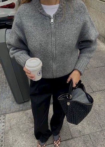 Zara Triko Hırka - Görsel 2