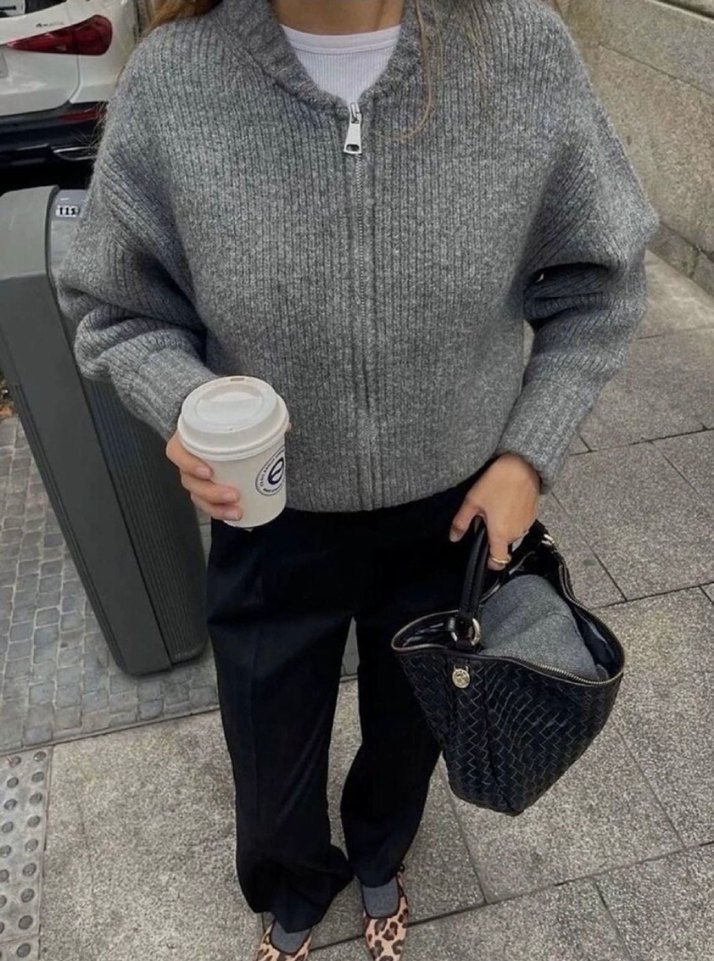 Zara Triko Hırka - Görsel 2