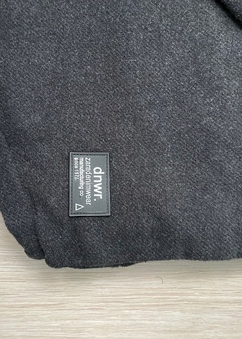 Zara Gri Düğmeli Erkek Yün Ceket - Görsel 5