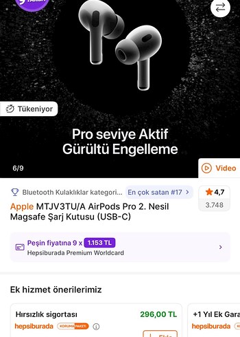 Apple AirPods Pro 2. Nesil Magsafe Şarj Kutusu (USB-C) - Görsel 3