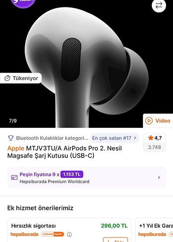 Apple AirPods Pro 2. Nesil Magsafe Şarj Kutusu (USB-C) - Görsel 5