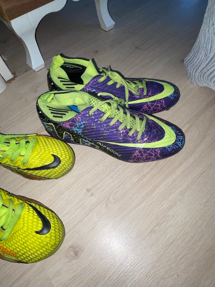 Renkli Desenli Erkek Futbol Ayakkabısı KRAMPON - Görsel 2