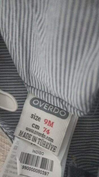 9-12 Ay Beden Kot bebek elbise