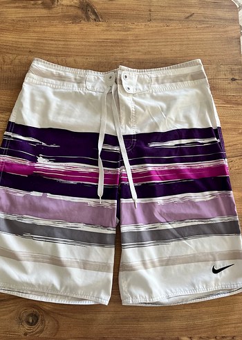 Mor Tonlu Erkek Midi Deniz Şortu - Görsel 2