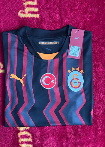 Puma Galatasaray Erkek Kısa Kollu Spor Forması - Görsel 3