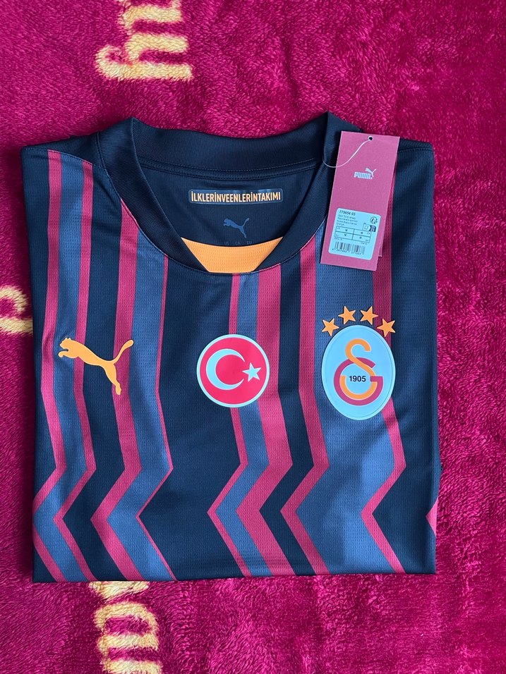Puma Galatasaray Erkek Kısa Kollu Spor Forması - Görsel 3