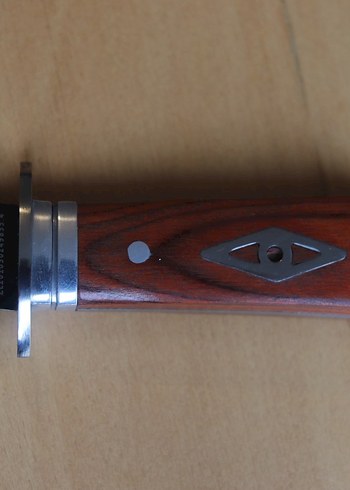 Columbia Koyu kahverengi ahşap saplı bıçak - Görsel 2