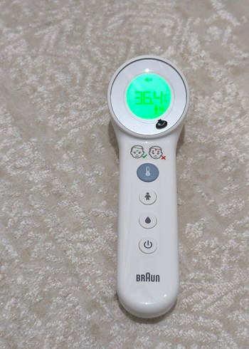 Braun BNT400 Temassız & Alından Ateş Ölçer  Çok Az Kullanıldı - Görsel 6