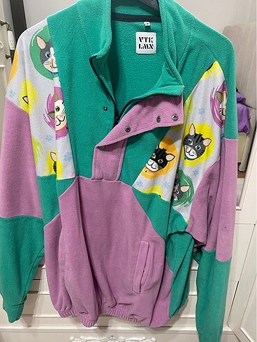 Vintage kedili polar sweatshirt