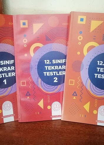 12. Sınıf test kitapalrı