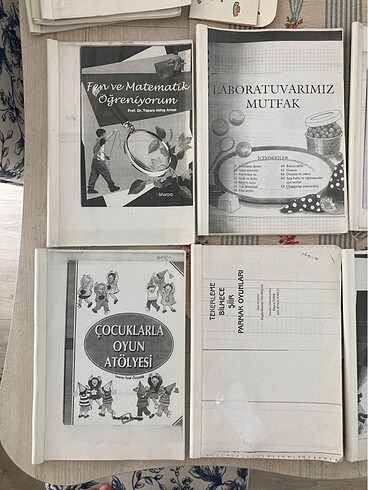 Okul öncesi kaynak kitaplar