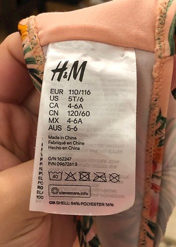H&M Desenli mayo - Görsel 9