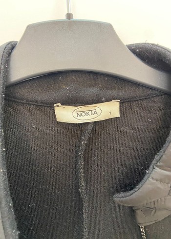 Siyah Deri Detaylı Uzunn kaban - Görsel 3