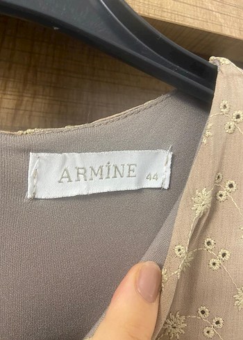 Bej Uzun Kollu Bohem Kadın Elbise - Görsel 10