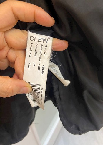 Düğmeli Siyah Kadın Midi Ceket - Görsel 12