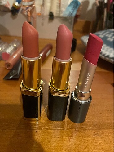 Missha Missha ve loreal paris ruj