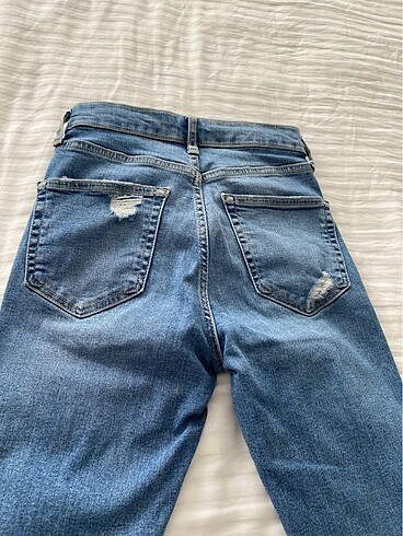 34 Beden lacivert Renk Kot pantolon