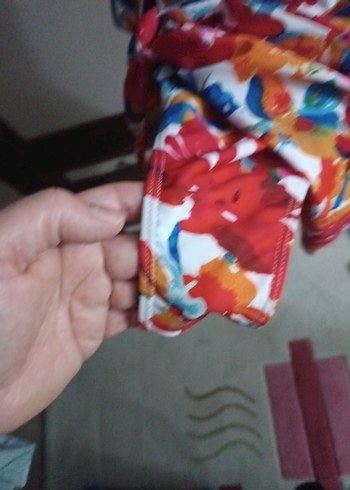 Renkli Bağlamalı Mini Bohem Mayo - Görsel 2