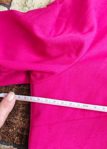 Bordo Uzun Kollu Düğmeli Kadın Tunik - Görsel 4