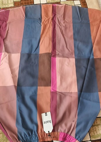 Bohem Çok Renkli Pilili Uzun Etek - Görsel 2