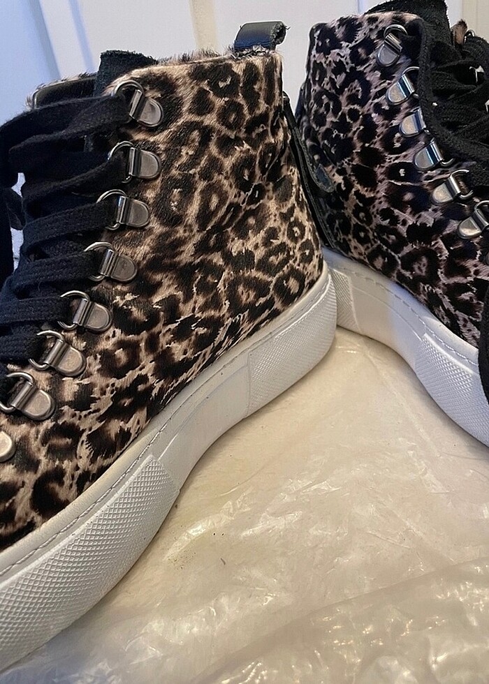 Leopar süet bot - Görsel 2