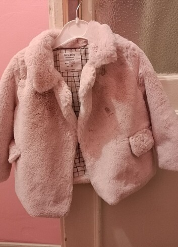 Kız çocuk peluş mont