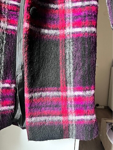 Zara Ekose oversize kaşe uzun kaban