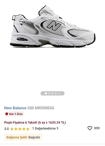 New Balance New Balance 36 numara ayakkabı