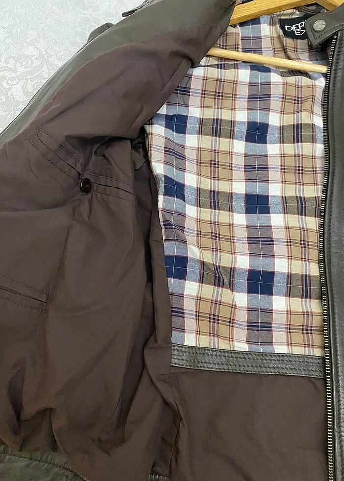 Erkek Derimod Ceket Orjinal Kuzu Derisi - Görsel 5