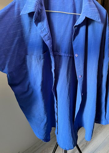 Kadın Lacivert gömlek - Görsel 2