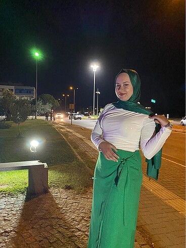 Önü bağlamalı etek