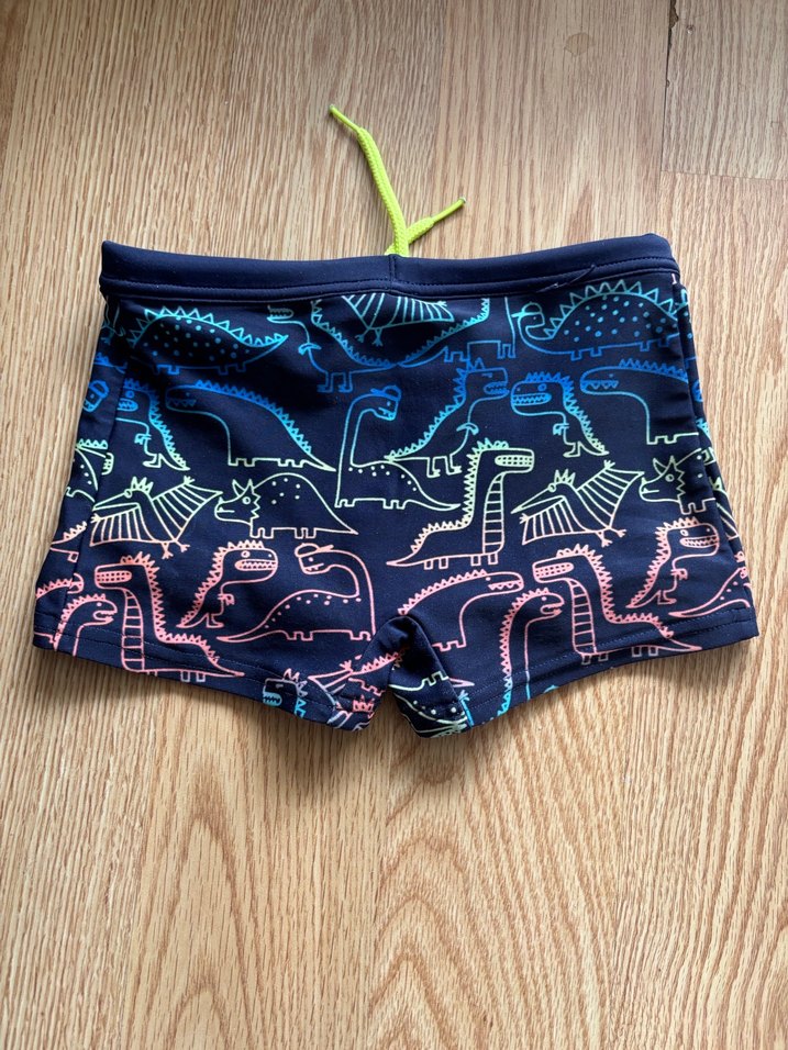 Erkek Çocuk Renkli Baskılı Mayo Şortu - Görsel 2