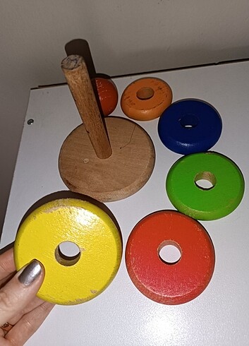 Diğer Eğitici kule renkler ahşap
