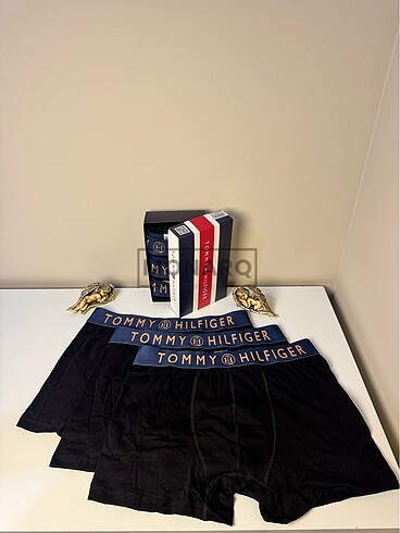 Tommy Erkek 3lü Boxer Seti