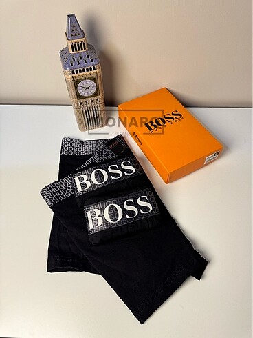 Diğer Boss 3lü Erkek Boxer Seti
