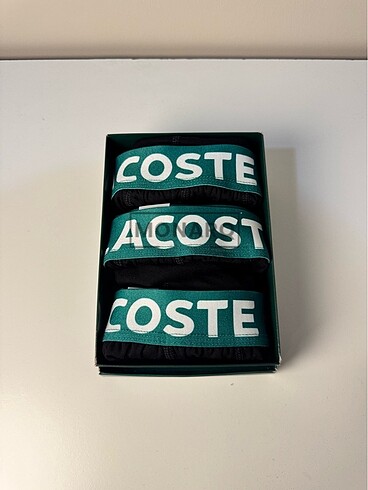 l/xl Beden Lacoste 3lü Erkek Boxer Seti