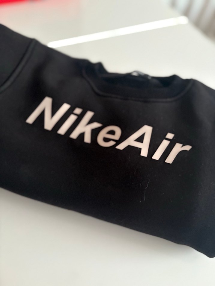 Erkek Siyah NikeAir Sweatshirt ve Eşofman - Görsel 2