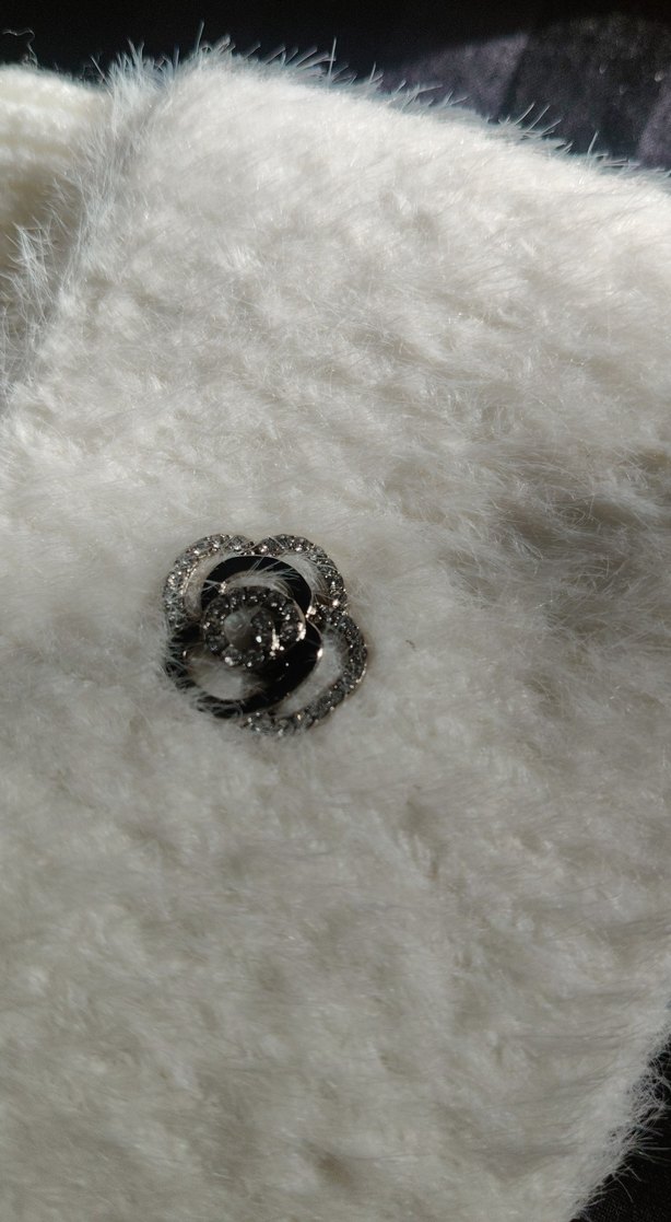 Beyaz Kadın Örgü Sıcak Bere - Görsel 3