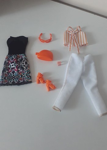 Barbie Barbie Sokak Stili Mini Bebek Kıyafet Seti