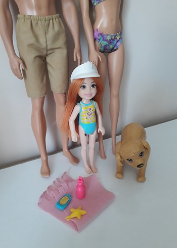  Beden Renk Barbie ken chealse Bebek Seti ve Aksesuarlar