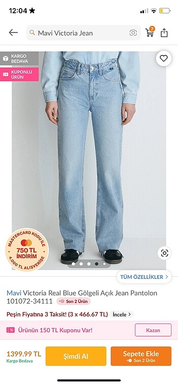 s Beden mavi Renk MAVİ VİCTORİA JEAN