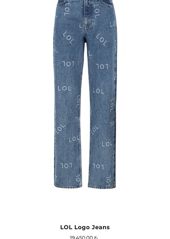 Beymen Lol Marka Jean Logo Detayli
