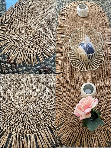 Zara Home Rafya Kağıt İp RUNNER