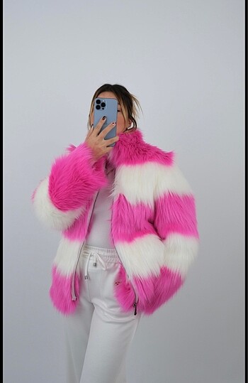 Zara Jammy Fur Pembe Kürk