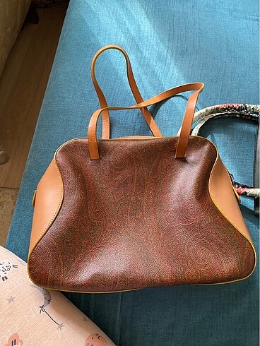 Beden kahverengi Renk etro milano orjinal bag çanta