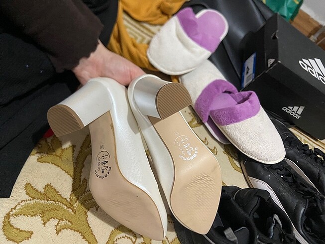36 Beden beyaz Renk mammamia stiletto